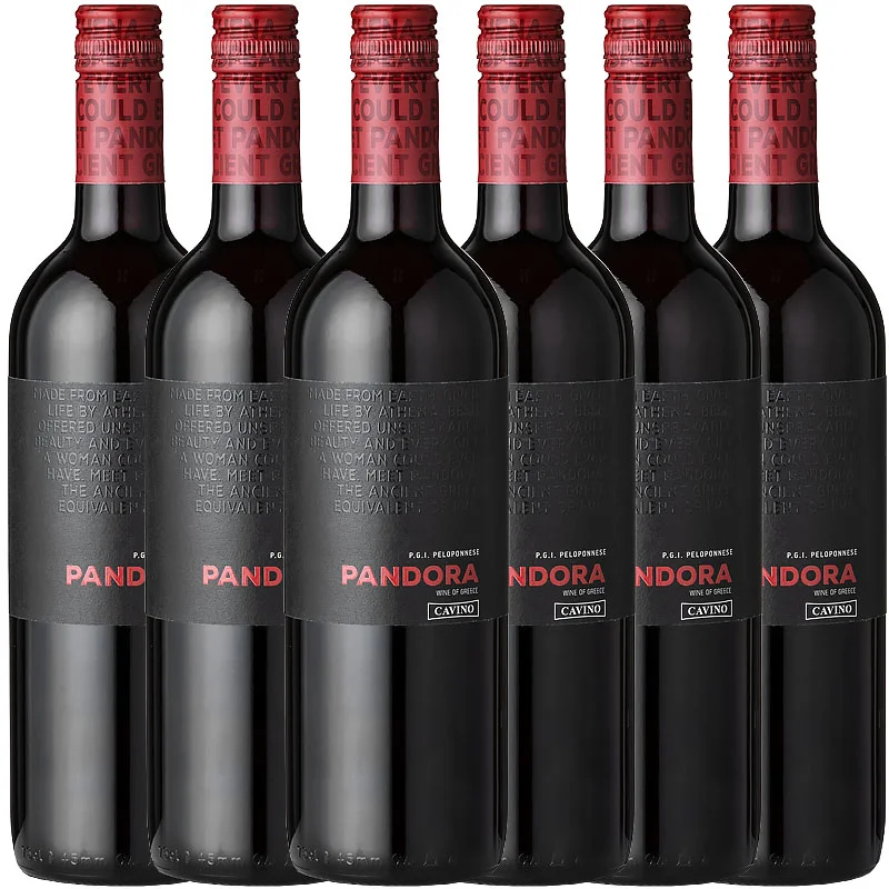 Peloponnes P.G.I Rotwein - 6er Karton