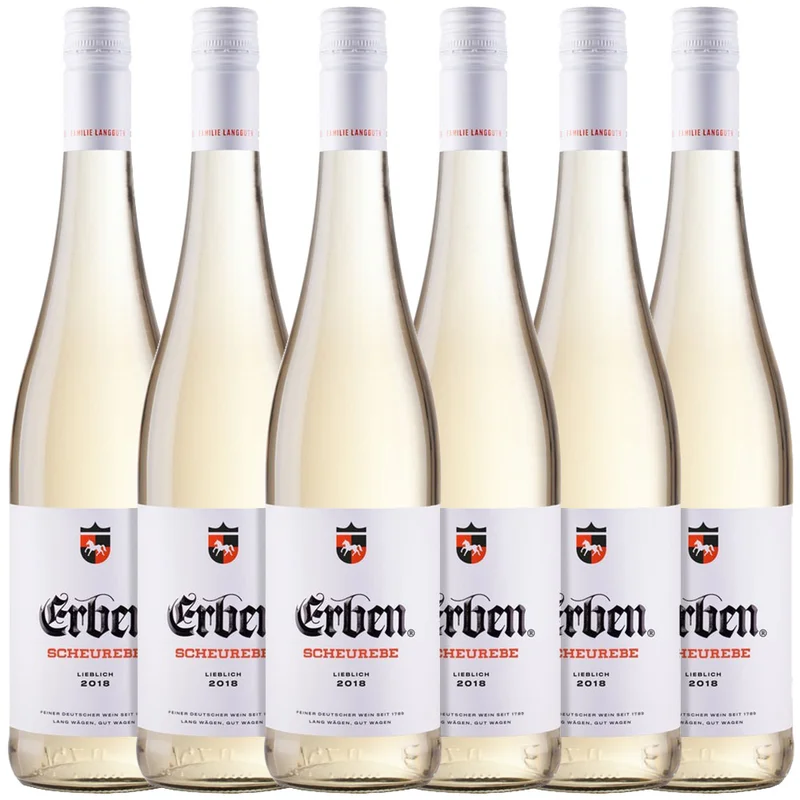 Scheurebe lieblich 2018 - 6er Karton