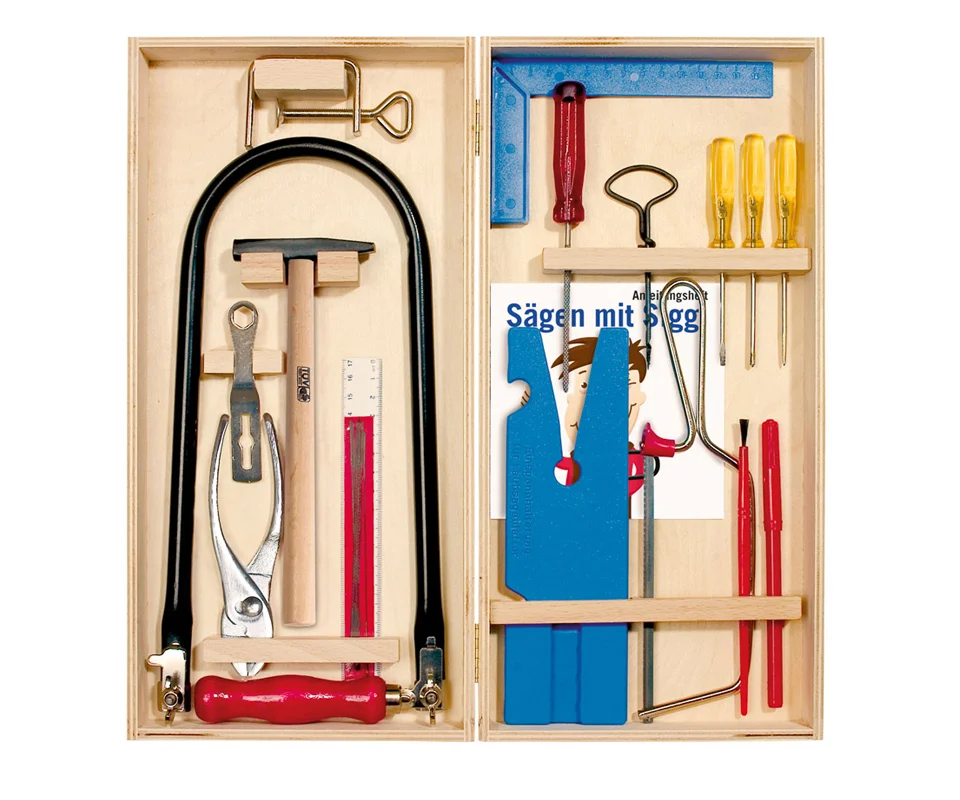 Qualitäts-Laubsägekasten, 23 Teile